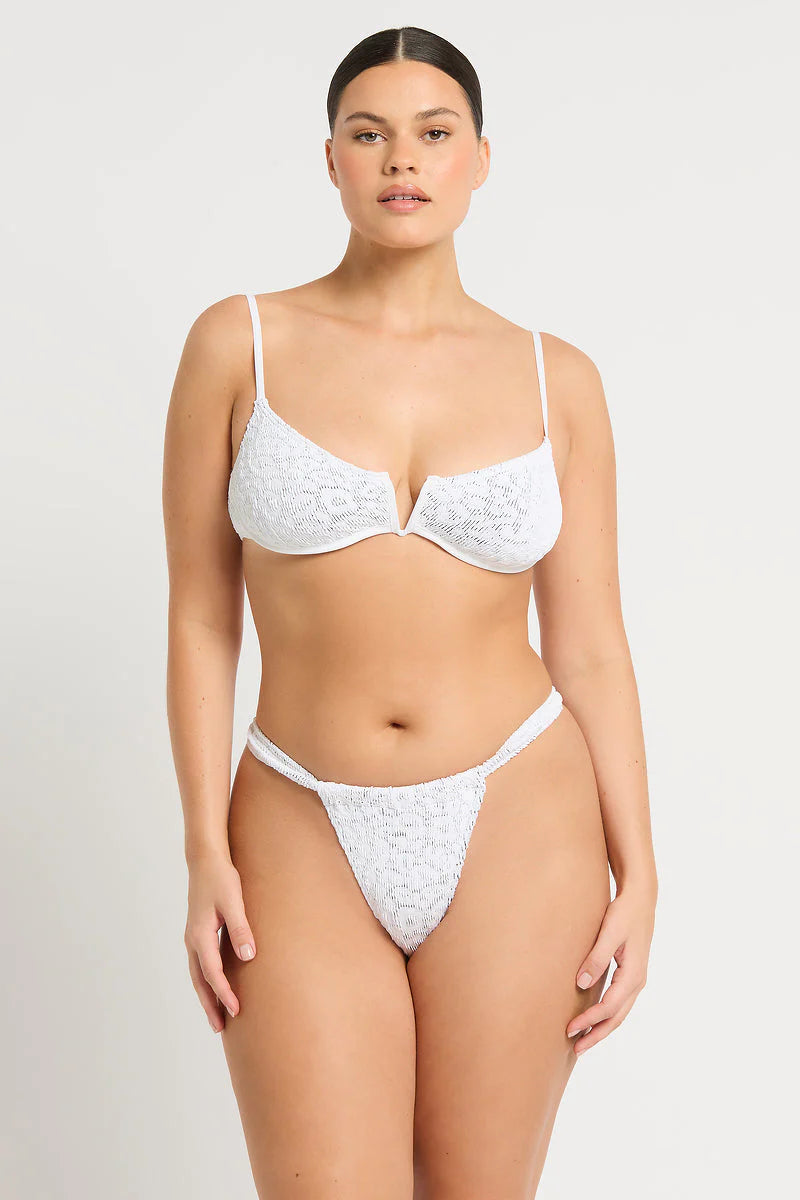 Bond-Eye Georgia Brief - Optic White Leopard