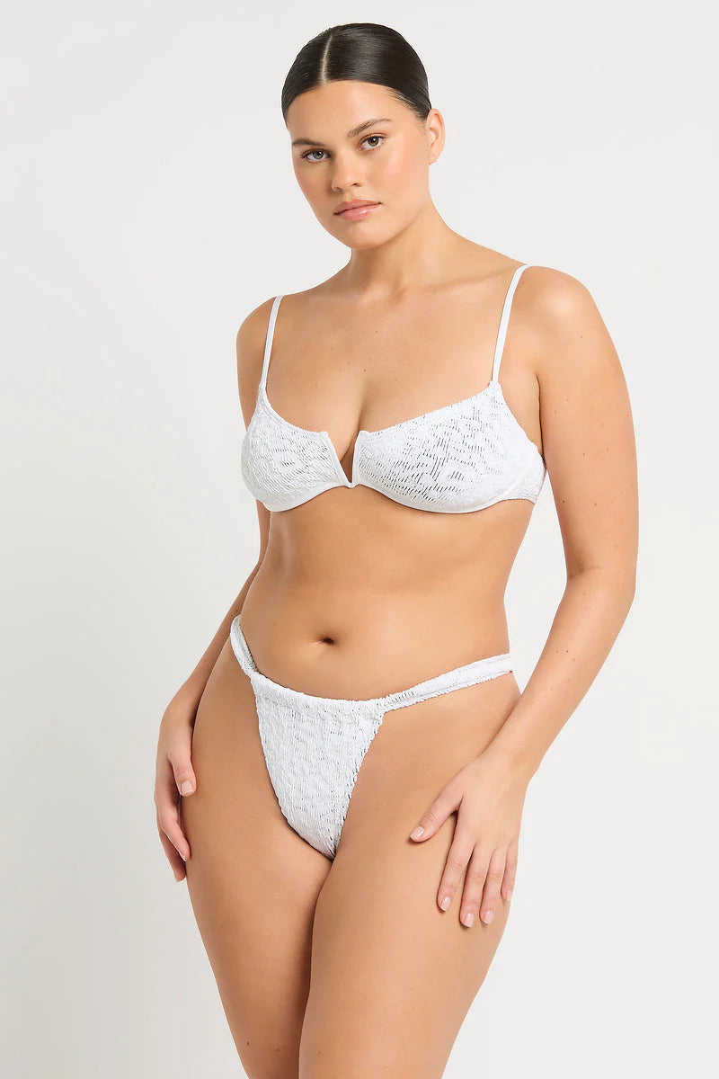 Bond-Eye Georgia Brief - Optic White Leopard