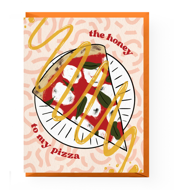 Boss Dotty Pizza Honey Love Card