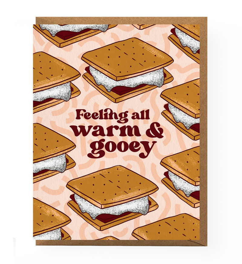 Boss Dotty S'mores Love Card