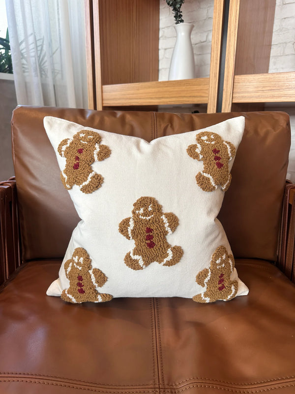 Busa Designs Mini Gingerbread Pillow Cover