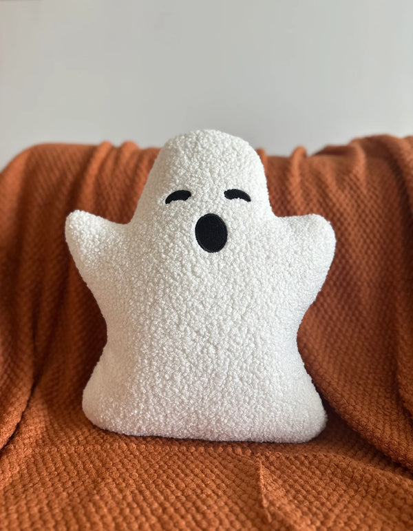 Busa Designs Sherpa Ghost Pillow