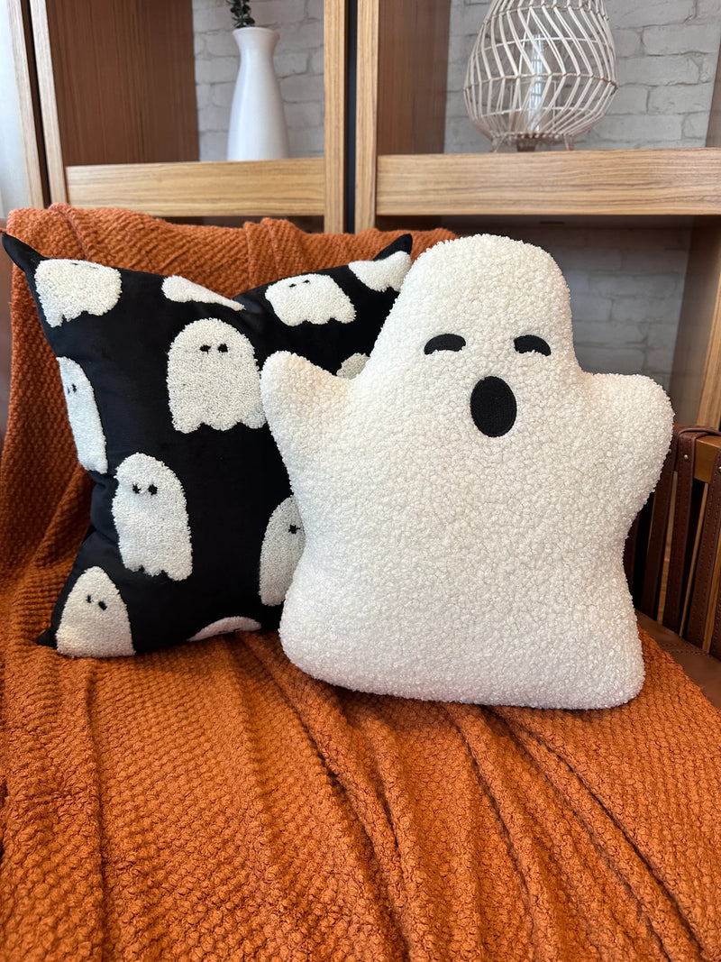 Busa Designs Sherpa Ghost Pillow