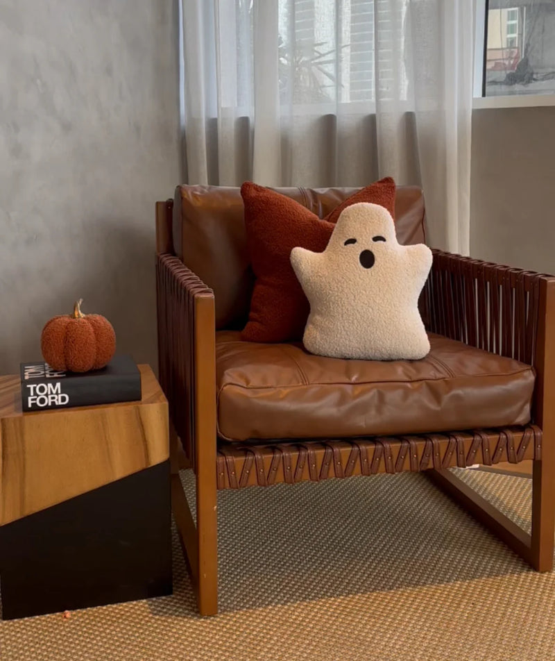 Busa Designs Sherpa Ghost Pillow