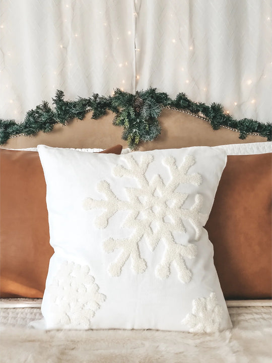 Busa Designs Snowflake Pillow Cover
