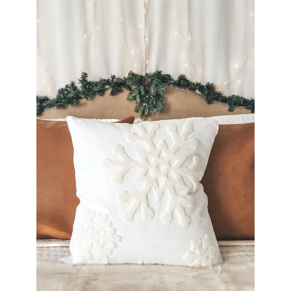 Busa Designs Snowflake Pillow Cover