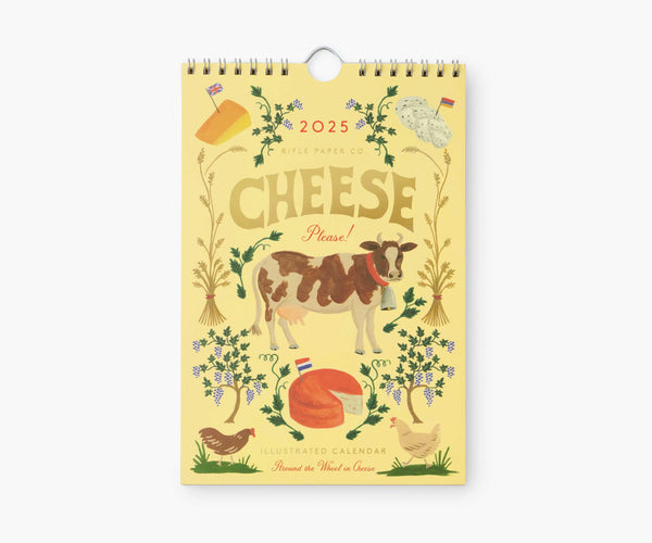 Rifle Paper Co. 2025 Cheese Kitchen Calendar (6x9)