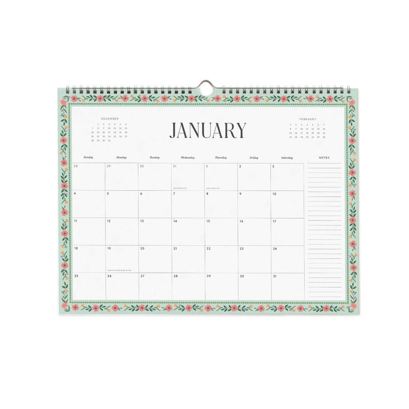 Rifle Paper Co. 2026 Wildwood Appointment Calendar