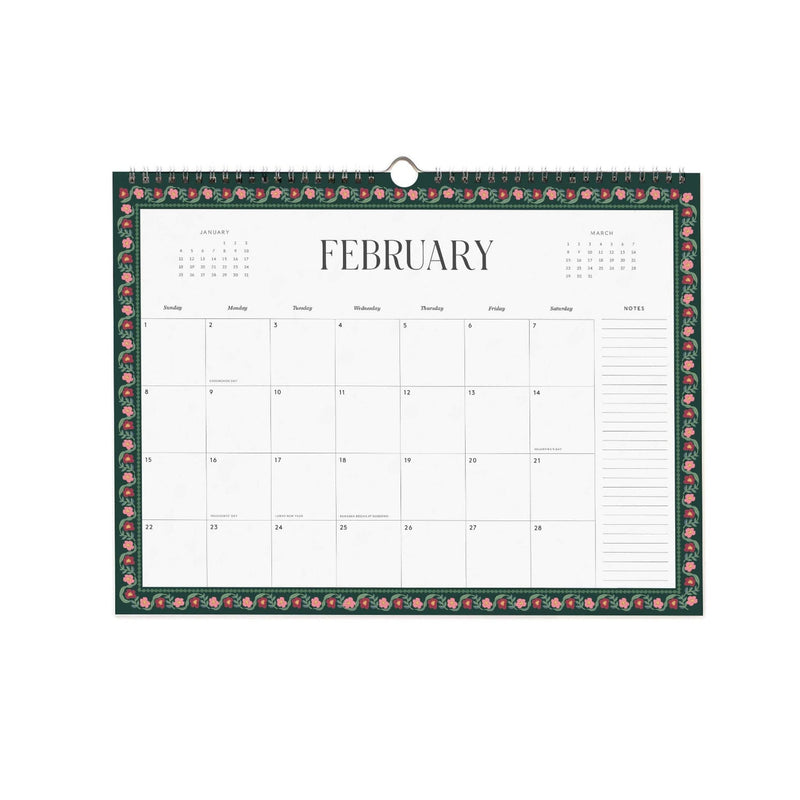 Rifle Paper Co. 2026 Wildwood Appointment Calendar