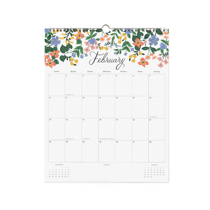 Rifle Paper Co. 2026 Dahlia Appointment Calendar