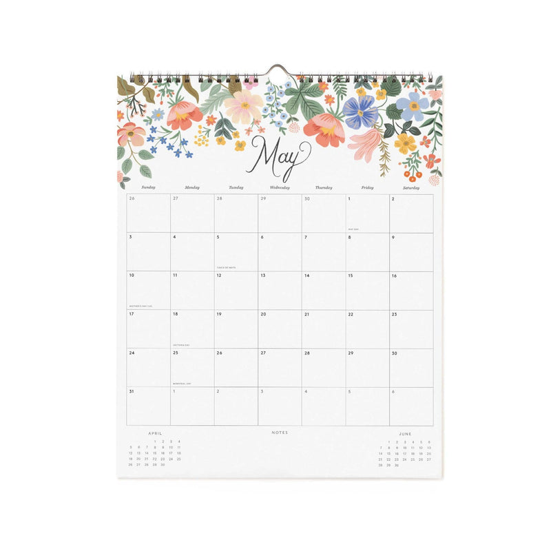 Rifle Paper Co. 2026 Dahlia Appointment Calendar
