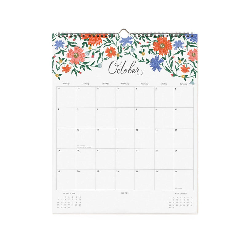 Rifle Paper Co. 2026 Dahlia Appointment Calendar