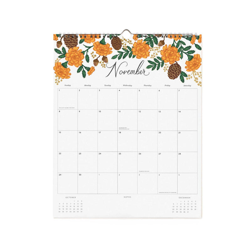 Rifle Paper Co. 2026 Dahlia Appointment Calendar