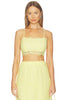 Cami NYC Sofie Lace Cropped Camisole Buttercup