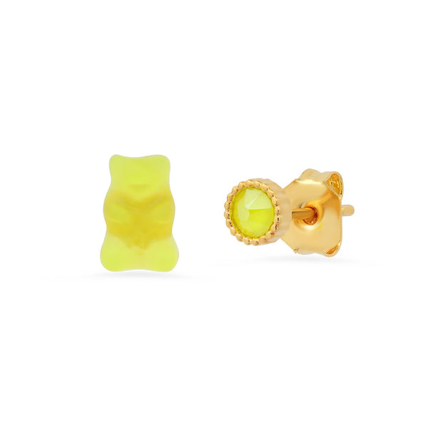 Tai Yellow haribo 5x7.7mm with yellow neon circle 4mm