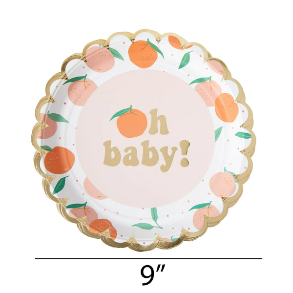 CR Gibson 9" Little Cutie Appetizer Plate