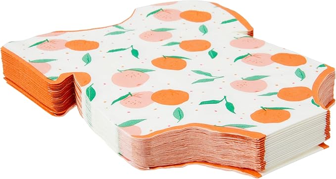 CR Gibson Little Cutie Die Cut Onesie Lunch Napkin