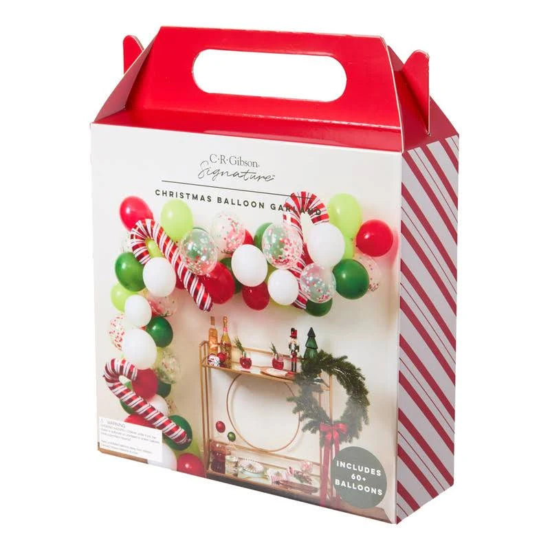 CR Gibson Candy Cane Holiday Balloon Kit