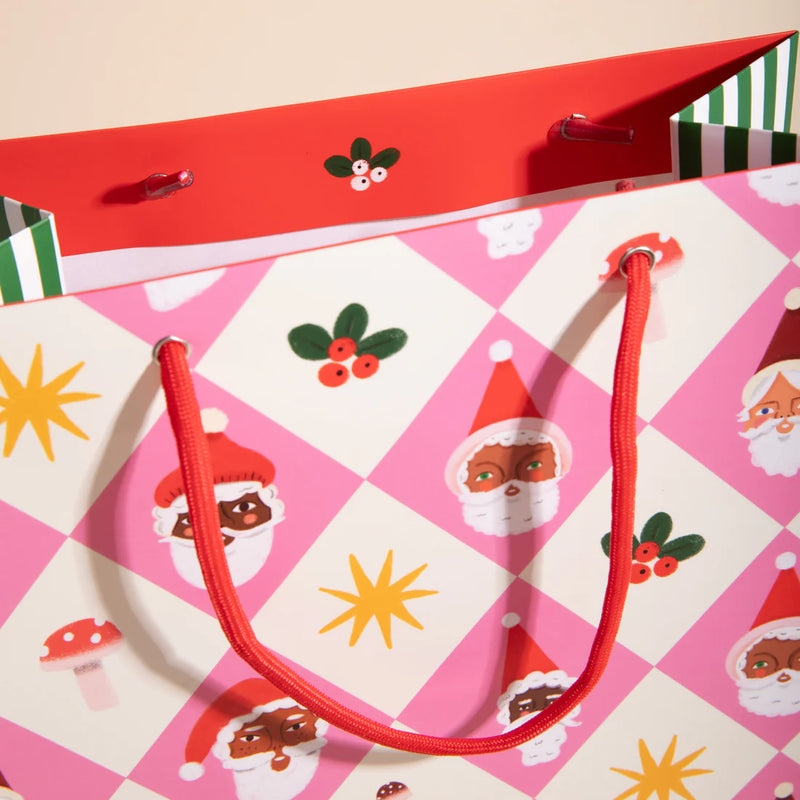 Carolyn Suzuki Goods All The Santas Gift Bag