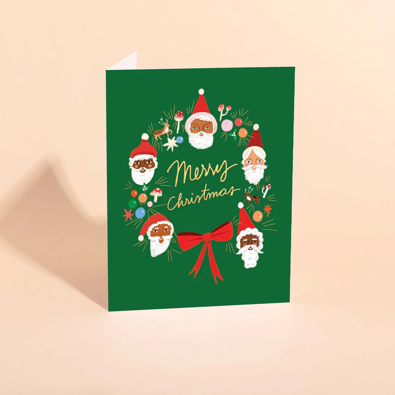 Carolyn Suzuki Goods Father Christmas Wreath