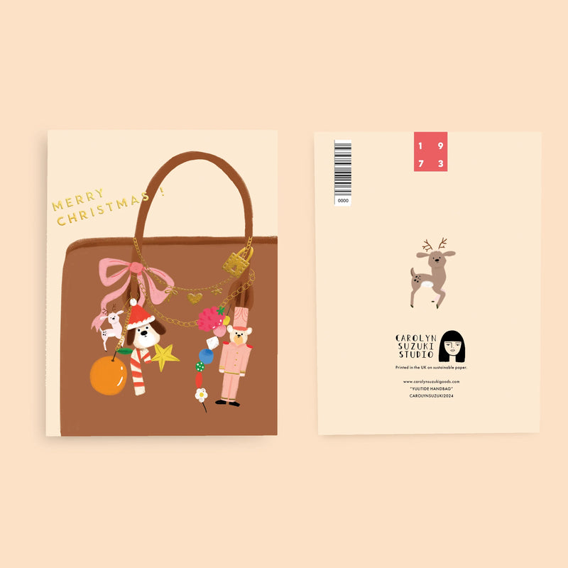 Carolyn Suzuki Goods Yuletide Hand Bag
