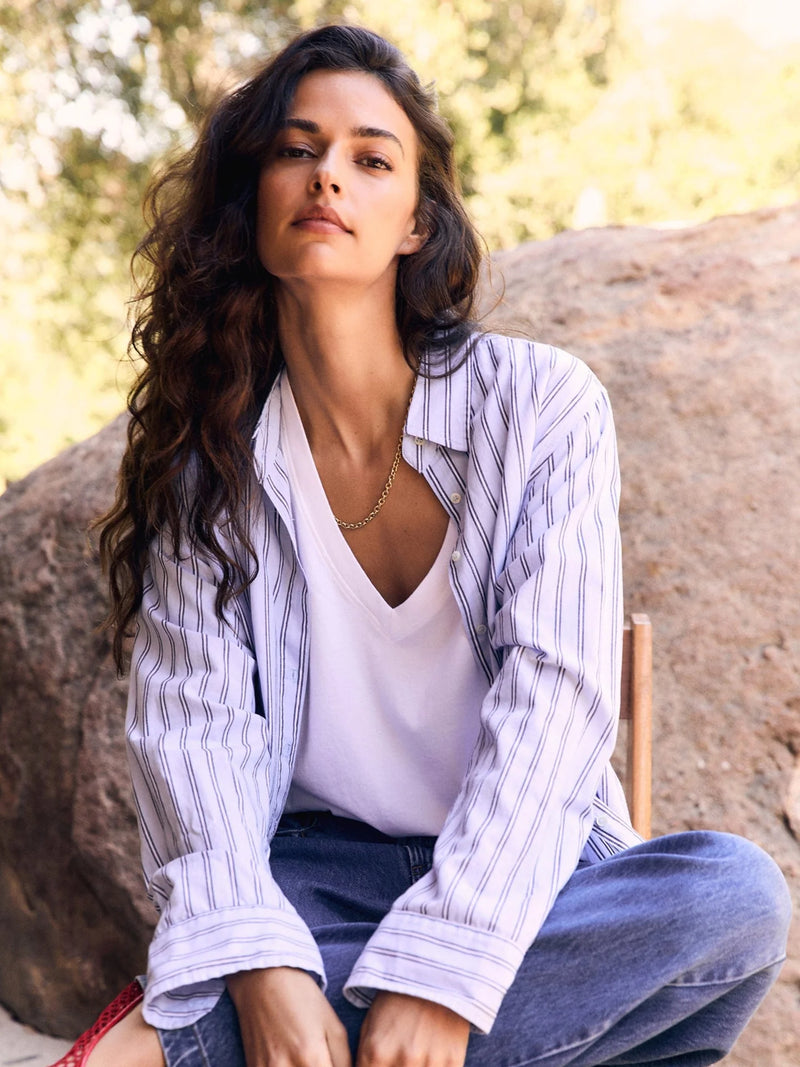 Xirena Beau Shirt Cascade Stripe