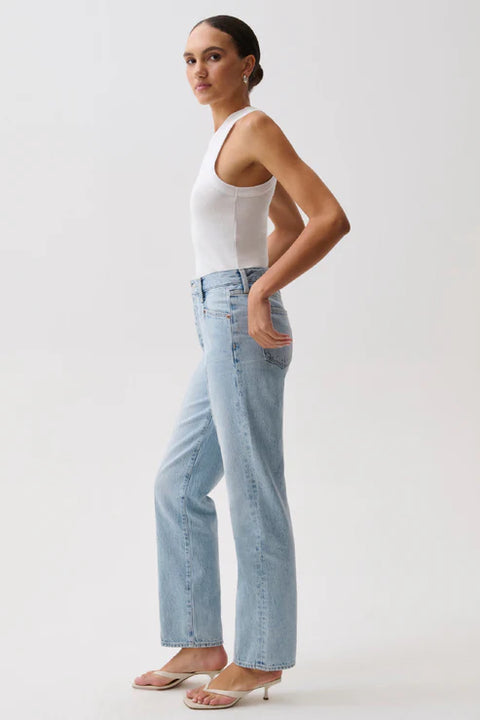 Pistola Cassie Super High Rise Straight Jean Vibes