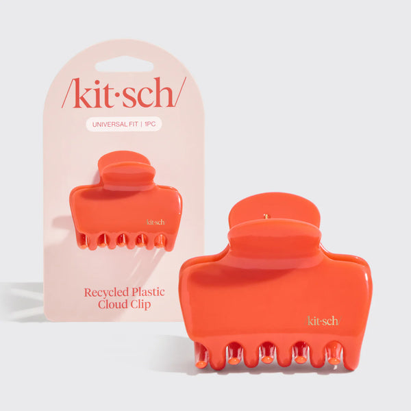 Kit.Sch Recycled Plastic Medium Cloud Clip - Cherry