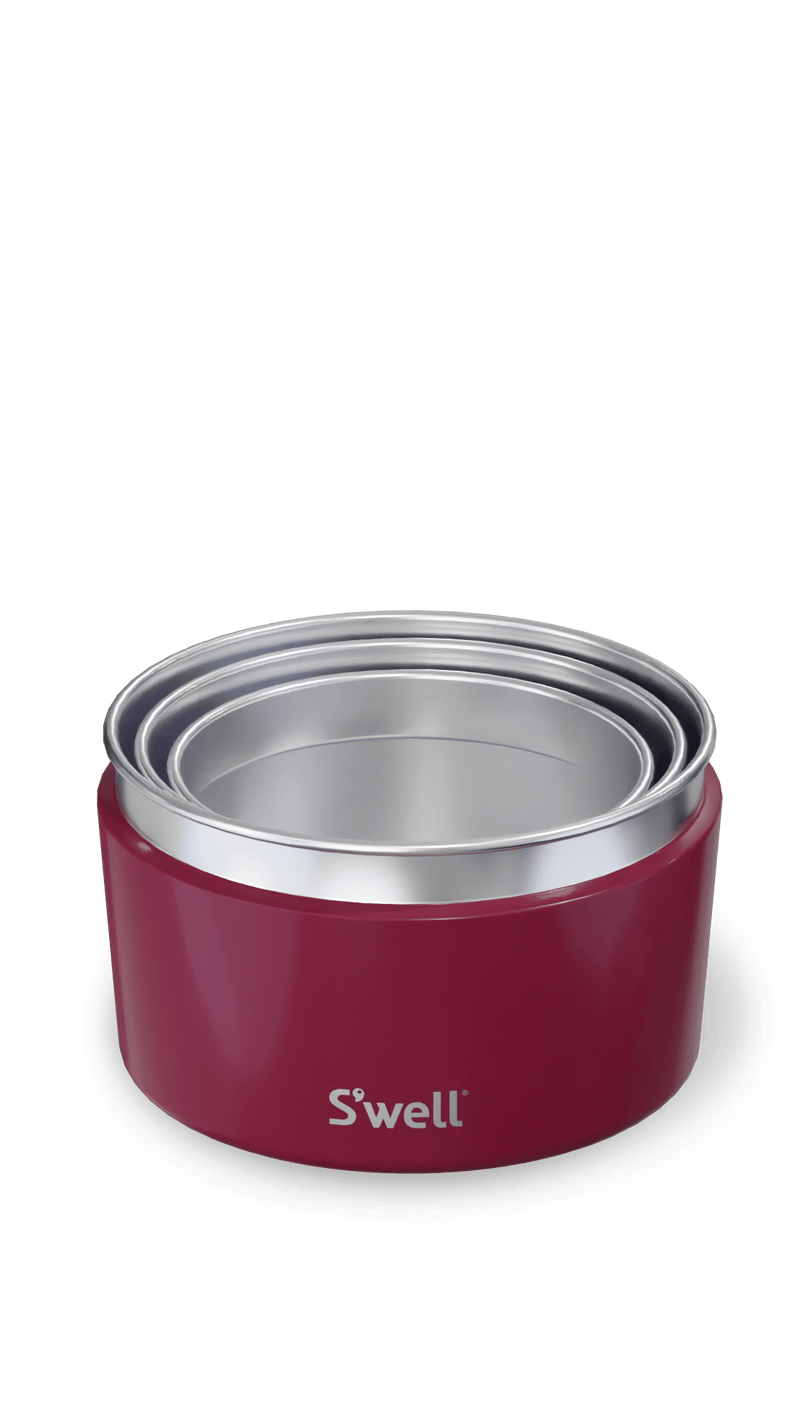 S'well Wild Cherry Food Canister Set