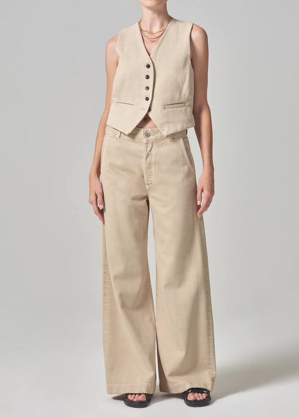 Citizens of Humanity Beverly Trouser In Taos Sand
