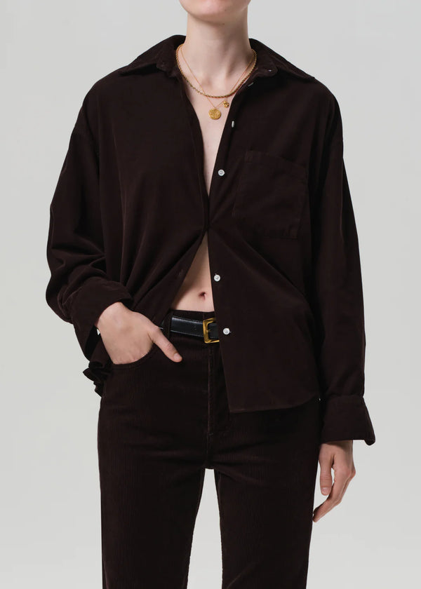 Citizens of Humanity Kayla Shirt In Corduroy