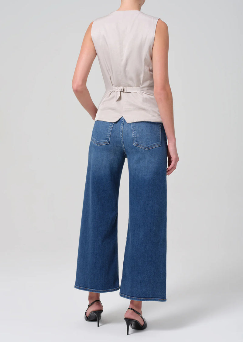 Citizens of Humanity Lyra Wide Leg Crop In Ambry