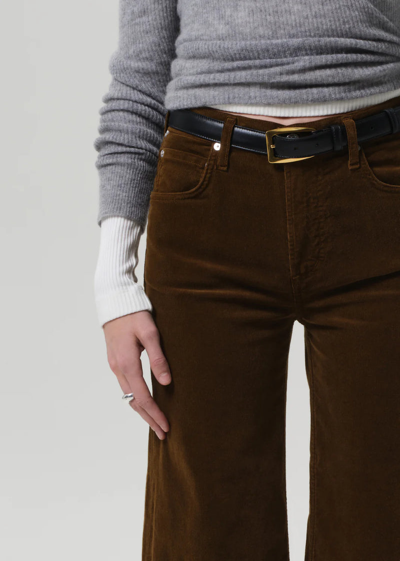 Citizens of Humanity Lyra Wide Leg Crop In Corduroy