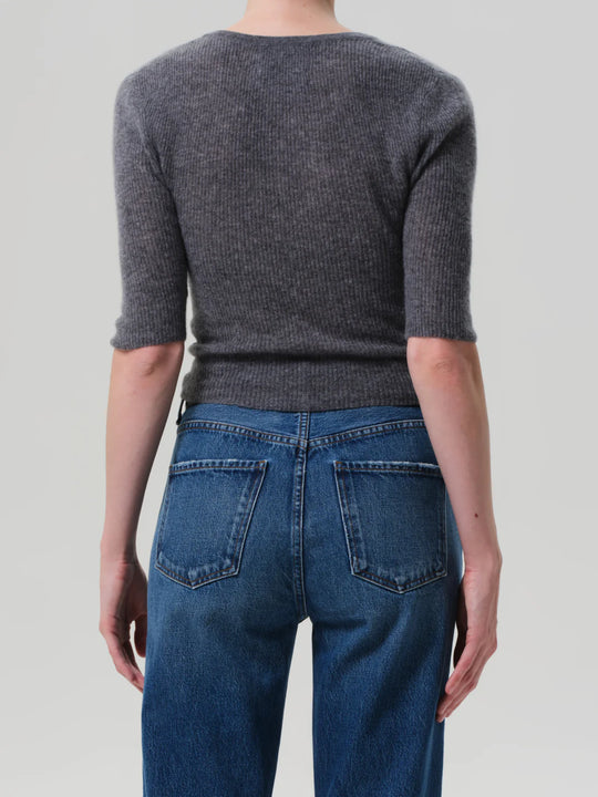 Citizens of Humanity Tabitha Cardigan In Charcoal Heather