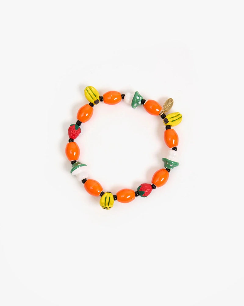Clare V. Les Fruits de CV Bracelet - Multi Color