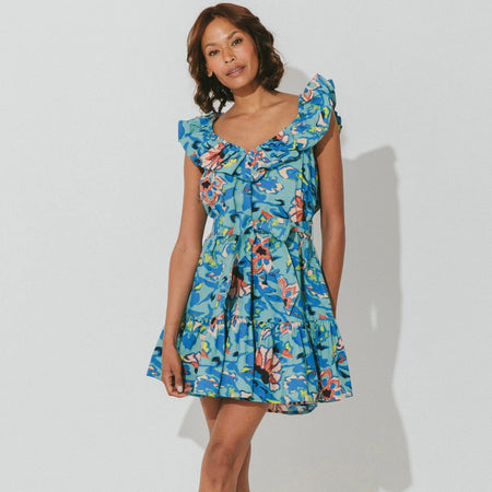Cleobella Rina Mini Dress Calypso