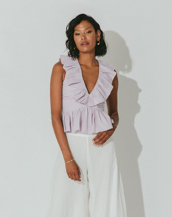 Cleobella Vega Top Lilac