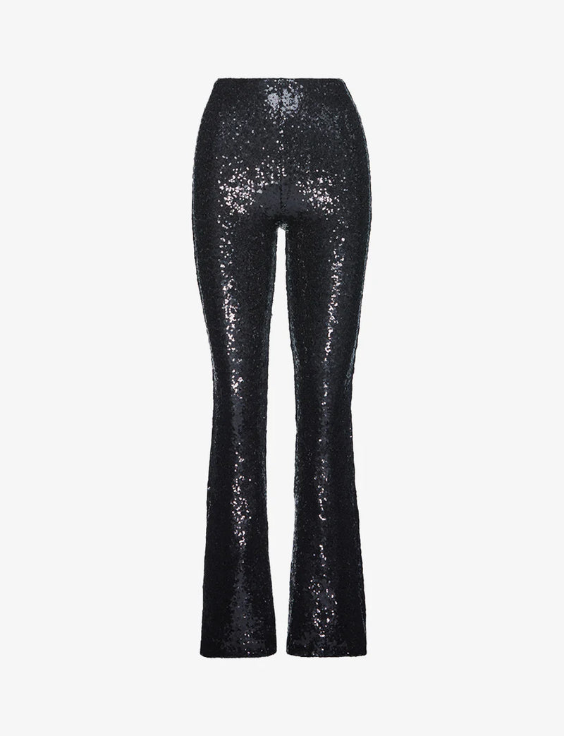 Commando Sequin Flare Legging Black