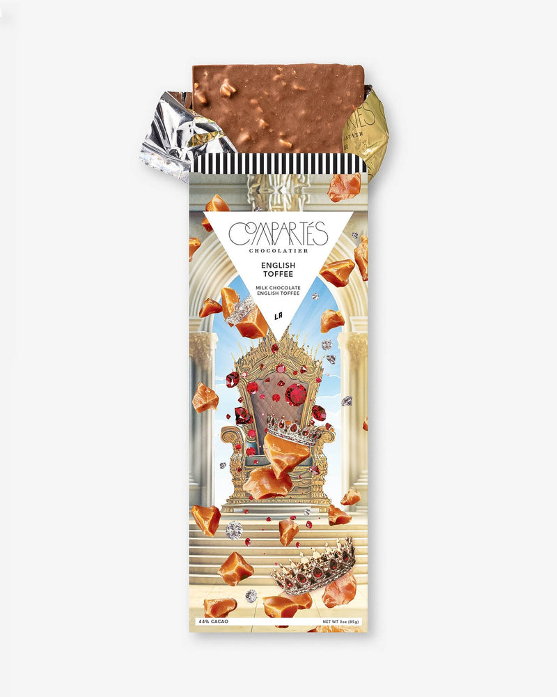Compartes English Toffee Bar