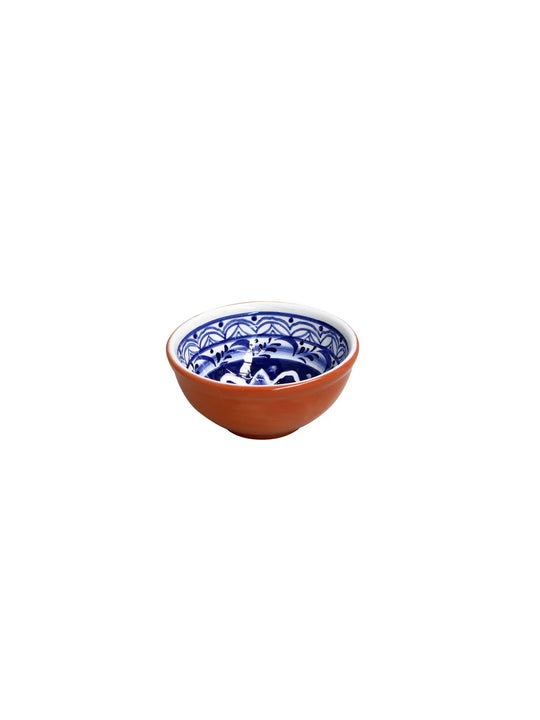 Costa Nova Dip Bowl Alentejo Terracotta - Blue/White