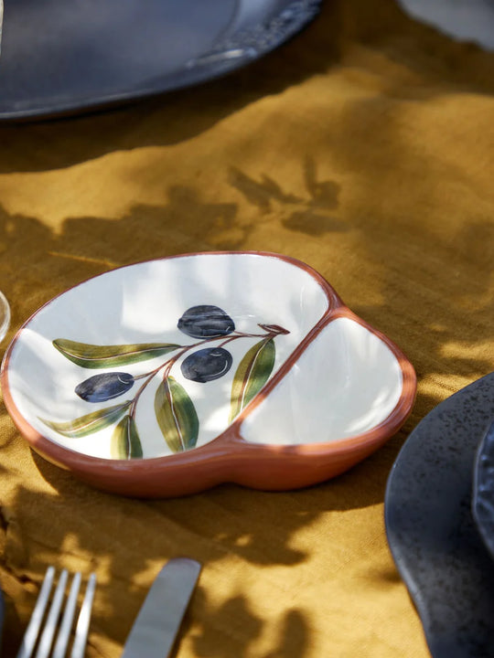 Costa Nova Olive Dish Alentejo Terracotta