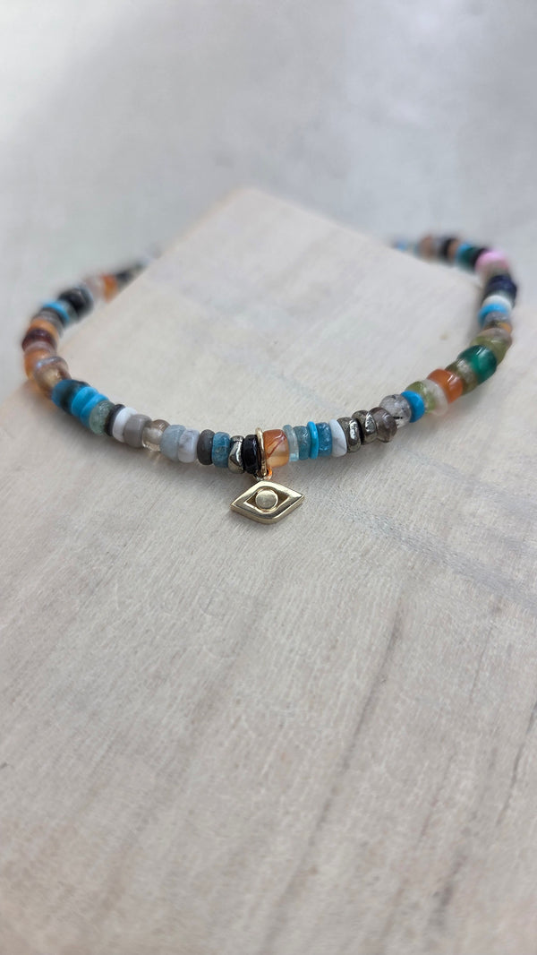Sydney Evan Evil Eye Link Charm