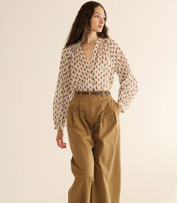 DOEN Julienne Top Provencal Paisley