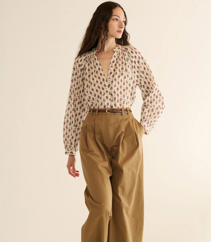 DOEN Julienne Top Provencal Paisley