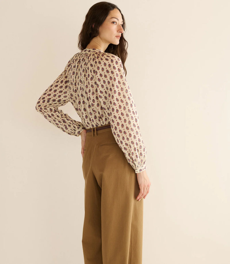 DOEN Julienne Top Provencal Paisley