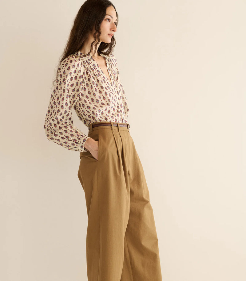 DOEN Julienne Top Provencal Paisley