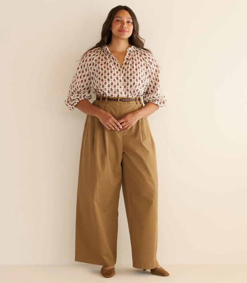 DOEN Julienne Top Provencal Paisley
