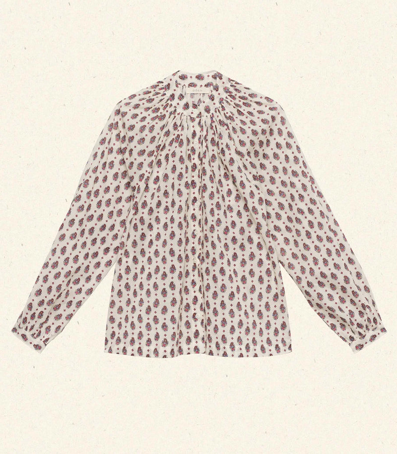 DOEN Julienne Top Provencal Paisley