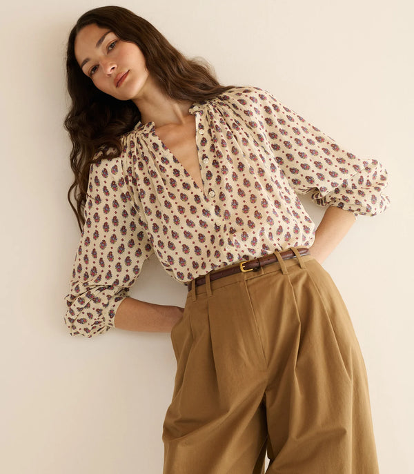 DOEN Julienne Top Provencal Paisley