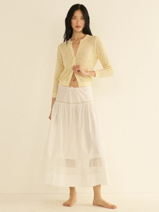 Doen Diane Cardigan - Vanilla
